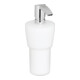 Keuco Distributeur de lotion City.2 verre cristal mat, chromé, avec support et pompe-1