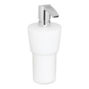 Keuco Distributeur de lotion City.2 verre cristal mat, chromé, avec support et pompe