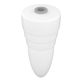 Keuco Lotionspender-Einsatz Elegance Kegelform Opalglas mattiert ohne Pumpe