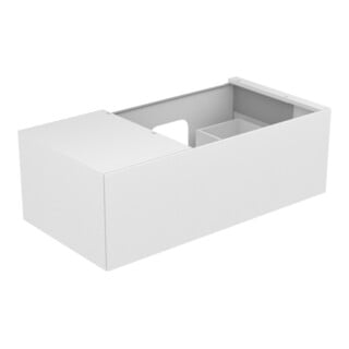 Keuco Meuble sous lavabo Edition 11 105x35x53,5cm, laque structurée anthracite
