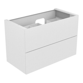 Keuco Meuble sous-lavabo Edition 11 105x70x53,5 cm, avec LED, structure blanche