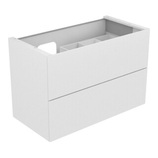 Keuco Meuble sous lavabo Edition 11 105x70x53,5cm, laque structurée anthracite