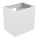 Keuco Meuble sous lavabo Edition 11 70x70x53,5 cm, avec LED, anthracite structuré-1