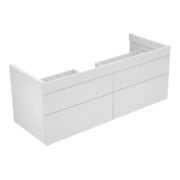 Keuco Meuble sous lavabo Edition 400 140x54,6x53,5cm, 4 tiroirs, gris fumé/gris fumé