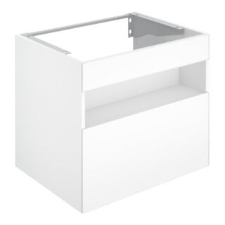 Keuco Meuble sous lavabo Stageline 65x62,5x49 cm, D Vul., G Vul. sat, s. él.