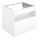 Keuco Meuble sous lavabo Stageline 65x62,5x49 cm, D Vul., G Vul. sat, s. él.-1