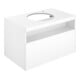 Keuco Meuble sous lavabo Stageline 80x55x49 cm, D Vul., G Vul. sat, sans élévateur, H-1