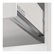 Keuco Meuble sous lavabo X-Line D blanc brillant, 80x60,5x49 cm, 2 tiroirs-2