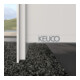 Keuco Meuble sous lavabo X-Line D blanc brillant, 80x60,5x49 cm, 2 tiroirs