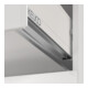 Keuco Meuble sous lavabo X-Line D blanc, verre blanc, 65x60,5x49 cm, 2 tiroirs-4