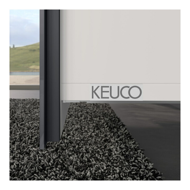 Keuco Meuble sous-lavabo X-Line D en m, Gl en k, 65x60,5x49 cm, 2 tiroirs