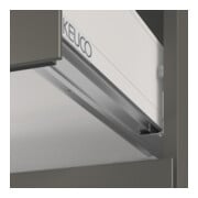 Keuco Meuble sous lavabo X-Line D I m, verre dépoli, 65x60,5x49 cm, 2 tiroirs-5