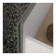 Keuco Meuble sous-lavabo X-Line D I m, verre satiné, 100x60,5x49 cm, 2 tiroirs-4