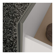 Keuco Meuble sous-lavabo X-Line D I m, verre satiné, 100x60,5x49 cm, 2 tiroirs-4