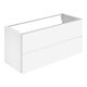 Keuco Meuble sous lavabo X-Line D I m, verre satiné, 120x60,5x49 cm, 2 tiroirs-1