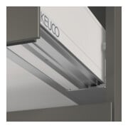 Keuco Meuble sous lavabo X-Line D I m, verre satiné, 120x60,5x49 cm, 2 tiroirs-2