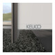 Keuco Meuble sous lavabo X-Line D, porte en verre mat, 65x60,5x49 cm, 2 tiroirs-4
