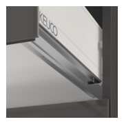 Keuco Meuble sous lavabo X-Line D porte miroir, porte verre, 80x60,5x49 cm, 2 tiroirs-5