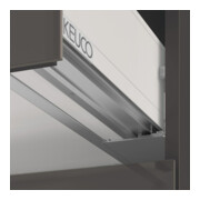 Keuco Meuble sous lavabo X-Line D porte miroir, porte verre dépoli, 100x60,5x49 cm, 2 tiroirs-5