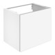 Keuco Meuble sous lavabo X-Line D w m, verre blanc clair, 65x60,5x49 cm, tiroir frontal-1