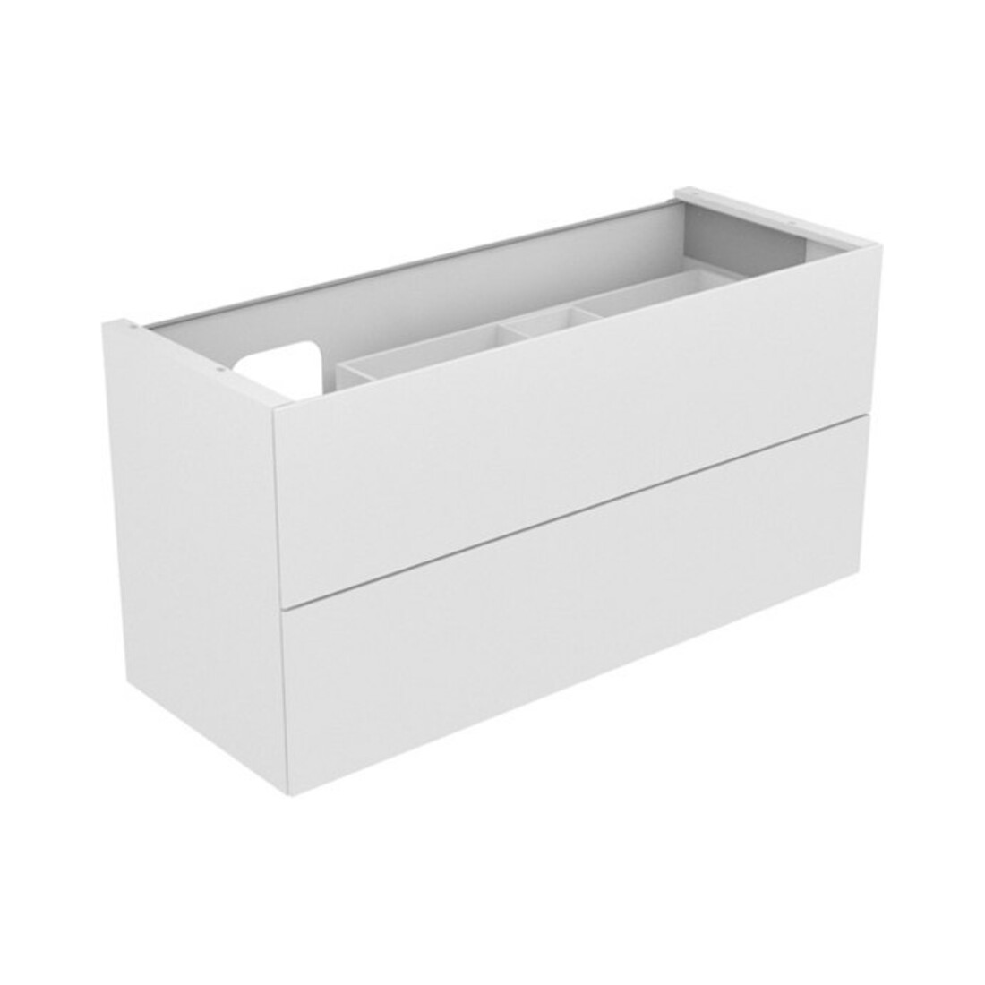Keuco Meuble sous-vasque Edition 11 140x70x53,5 cm, laqué structuré blanc