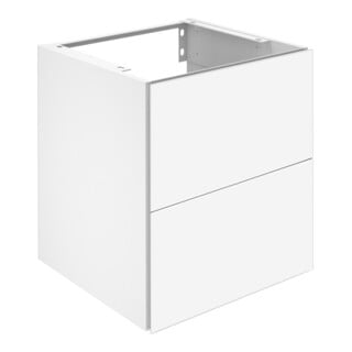 Keuco Meuble sous-vasque X-Line 2 portes, sous lavabo, truffe/truffe