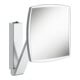 Keuco Miroir cosmétique éclairé iLook_move 200x200mm, pivotant, basculant, chromé-1