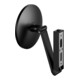 Keuco Miroir cosmétique éclairé iLook_move d 212mm, pivotant, basculant, noir mat-2