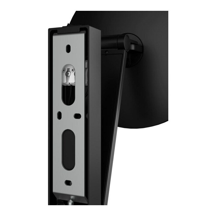 Keuco Miroir cosmétique éclairé iLook_move d 212mm, pivotant, basculant, noir mat