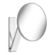 Keuco Miroir cosmétique iLook_move d 212 mm, non éclairé, pivotant, nickel brossé-1