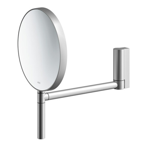 Keuco Miroir cosmétique Plan d 193 mm, non éclairé, pivotant, alu./finition