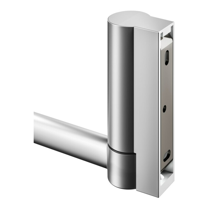 Keuco Miroir cosmétique Plan d 193 mm, non éclairé, pivotant, alu./finition