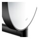 Keuco Miroir cosmétique Plan d= 193mm, non éclairé, noir-4