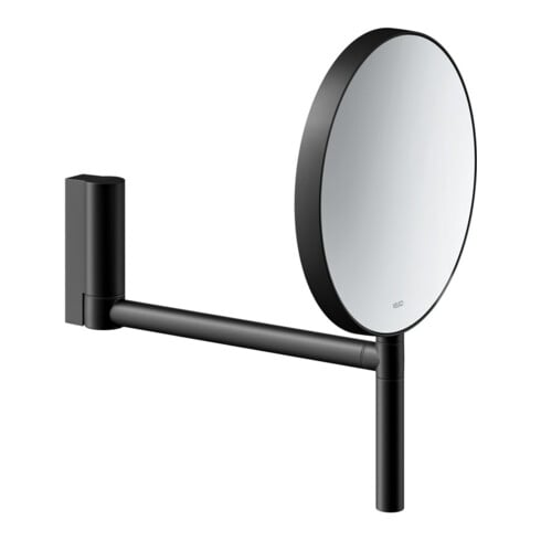 Keuco Miroir cosmétique Plan d= 193mm, non éclairé, noir