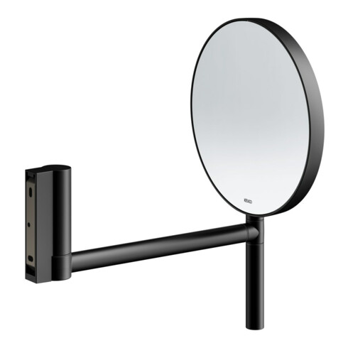 Keuco Miroir cosmétique Plan d= 193mm, non éclairé, noir