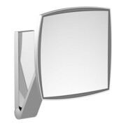 Keuco Miroir de maquillage éclairé iLook_move 200x200mm, encastré, chrome
