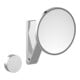 Keuco Miroir de maquillage iLook_move d 212 mm, éclairé, encastré, verre dépoli, chromé-1