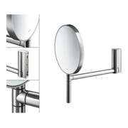 Keuco Miroir de maquillage Plan Ø 193 mm, non éclairé, chromé-4