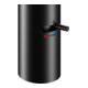 Keuco Mitigeur électronique de lavabo IXMO 130 noir mat, alimentation secteur, bec 124 mm-2