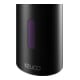 Keuco Mitigeur électronique de lavabo IXMO 130 noir mat, alimentation secteur, bec 124 mm