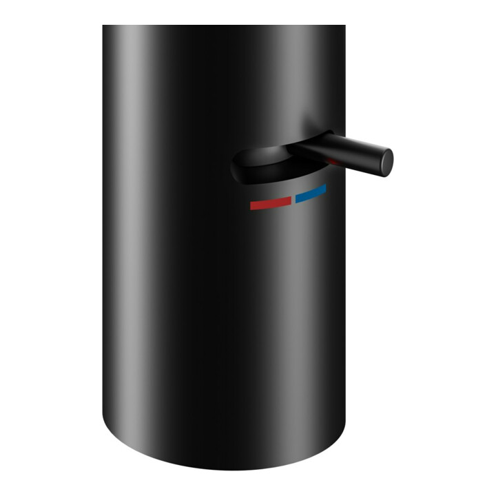 Keuco Mitigeur électronique IXMO 130 noir mat, à piles, saillie 124 mm