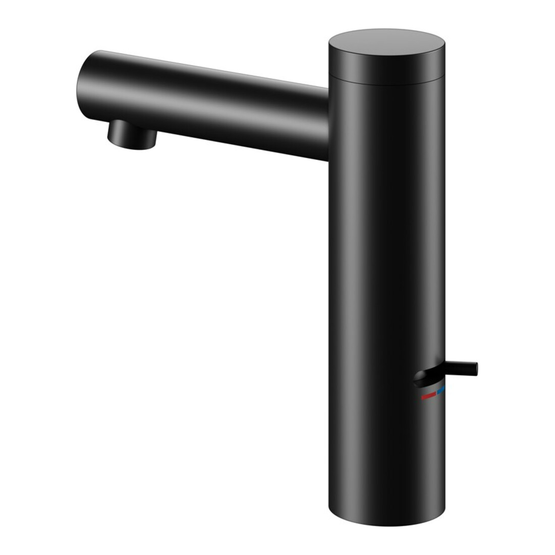 Keuco Mitigeur électronique IXMO 130 noir mat, à piles, saillie 124 mm
