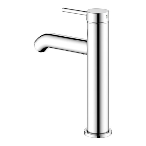 Keuco Mitigeur lavabo 1 levier 130 IXMO Soft A 129 mm, o ALG, rosé rond, chromé