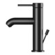 Keuco Mitigeur lavabo 100 IXMO Soft bec 114 mm, avec garniture vidage, noir mat-4