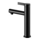 Keuco Mitigeur lavabo 130 IXMO Pure A 125mm, sans garniture vidage, rosace ronde, noir mat