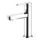 Keuco Mitigeur lavabo monocommande 100 IXMO Flat, bec 109 mm, sans garniture, chromé-1