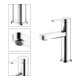 Keuco Mitigeur lavabo monocommande 100 IXMO Flat, bec 109 mm, sans garniture, chromé-2
