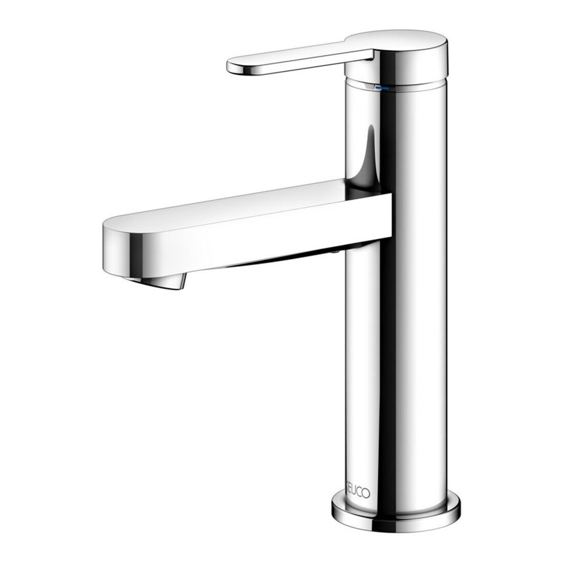 Keuco Mitigeur lavabo monocommande 100 IXMO Flat, bec 109 mm, sans garniture, chromé