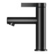 Keuco Mitigeur lavabo monocommande 100 IXMO Pure Sortie 110 mm, sans garniture, noir mat-2