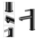 Keuco Mitigeur lavabo monocommande 100 IXMO Pure Sortie 110 mm, sans garniture, noir mat